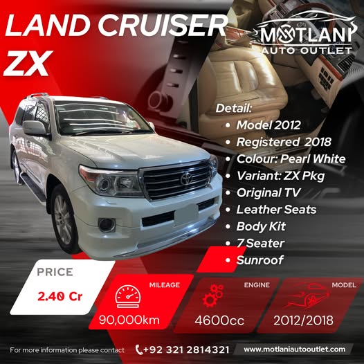 Toyota Land Cruiser Toyota Landcruiser ZX