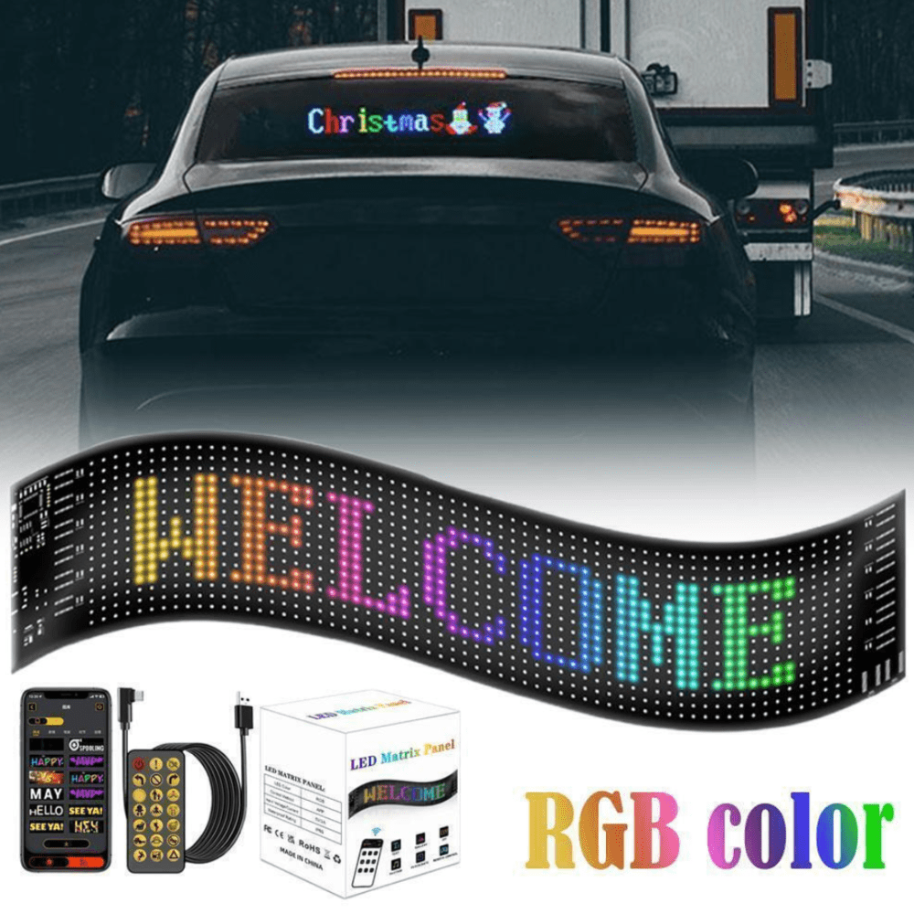 Universal LED Matrix Panel Display Light for null by ZingFix ...